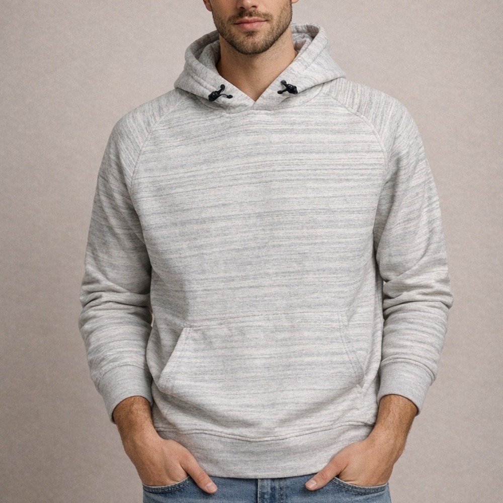 American Eagle Outfitters Active Flex Pullover Hoodie | Heather Gray Streetwear